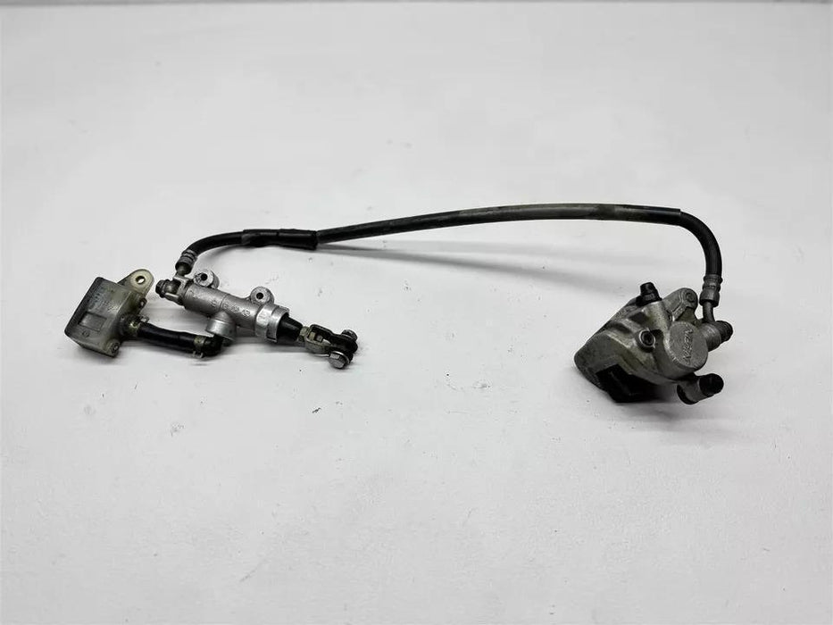 1994 Kawasaki KX125 NISSIN Rear Brake Assembly OEM Caliper Mater Cylinder KX