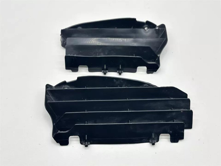 2014 Kawasaki KX450F Radiator Louvers Plastic Protector Guard Set OEM KX 450F