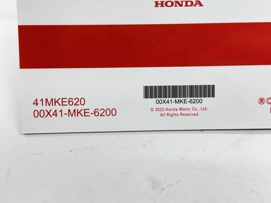 New 2024 Honda CRF450R Owner's Service Manual Booklet Maintenance Reference CRF