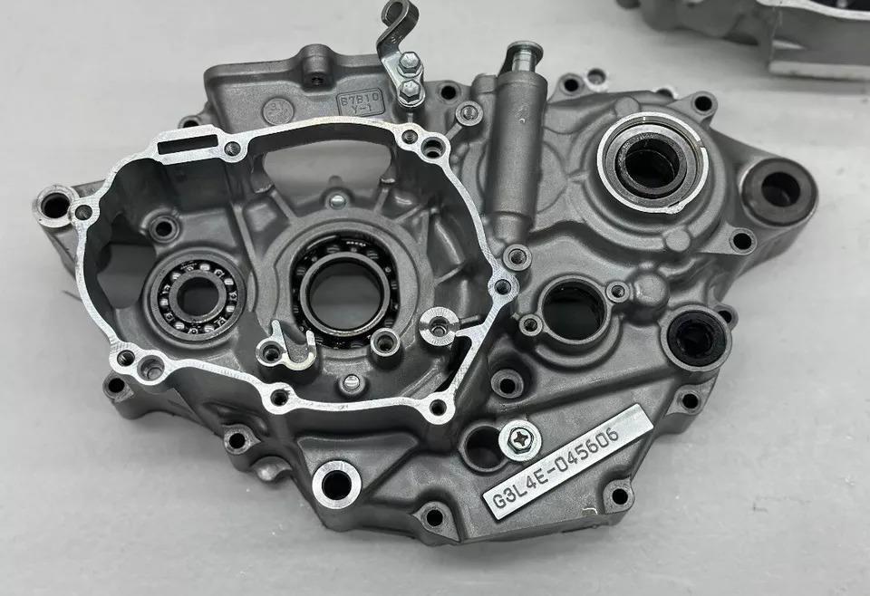 New 2024 Yamaha YZ250F Crankcase Bottom Left Right End Engine Cases OEM YZ 250F