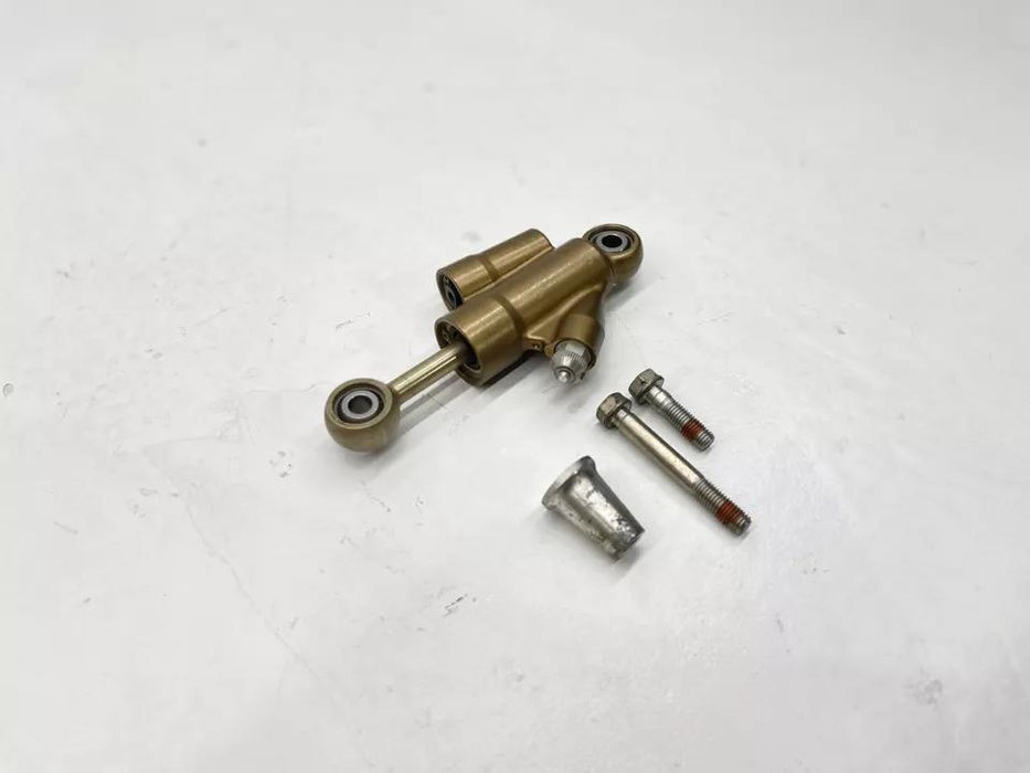 2010 Honda CRF450R Steering Stabilizer Damper Gold Bolts Hardware 53700-MEN-A31