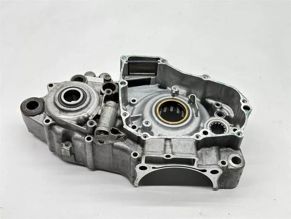 2013 Honda CRF450R Left Side Engine Case Motor Bottom End Crankcase OEM CRF 450R