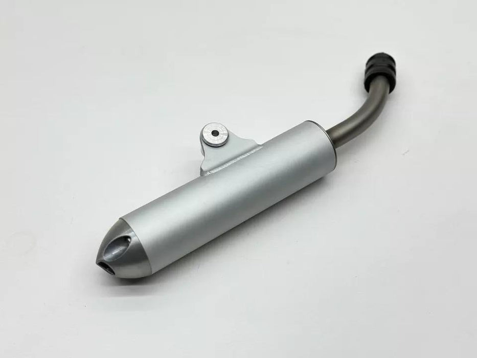 New 2023 KTM 65SX Exhaust Muffler Silencer Pipe Silver 46305079100 Husqvarna SX