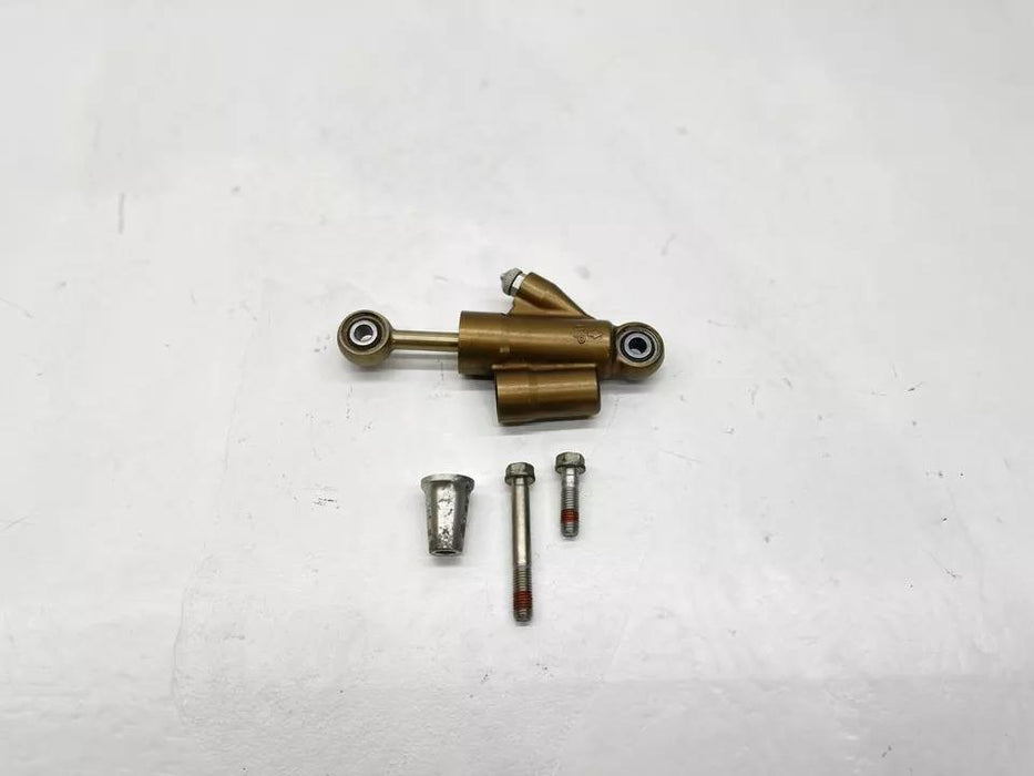 2010 Honda CRF450R Steering Stabilizer Damper Gold Bolts Hardware 53700-MEN-A31