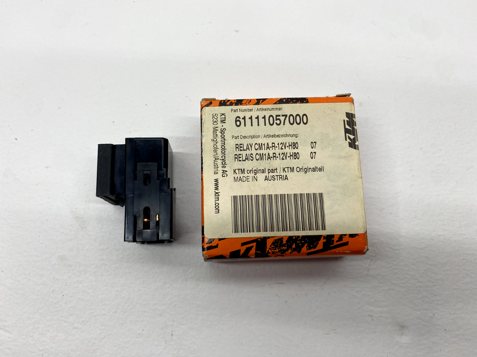 KTM Relay CM1A-R-12V-H80 61111057000 OEM Fuse Starter Electrical