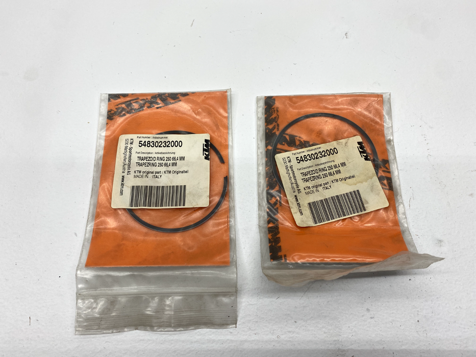 KTM Piston Ring Set OEM 66.4mm 250cc 54830132000 Engine Assembly Part