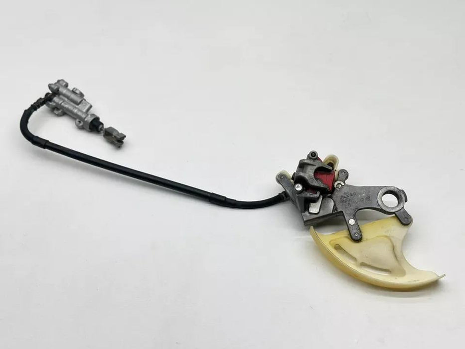 2004 Honda CR250R Nissin Rear Brake Assembly OEM Caliper Master Cylinder CR 250