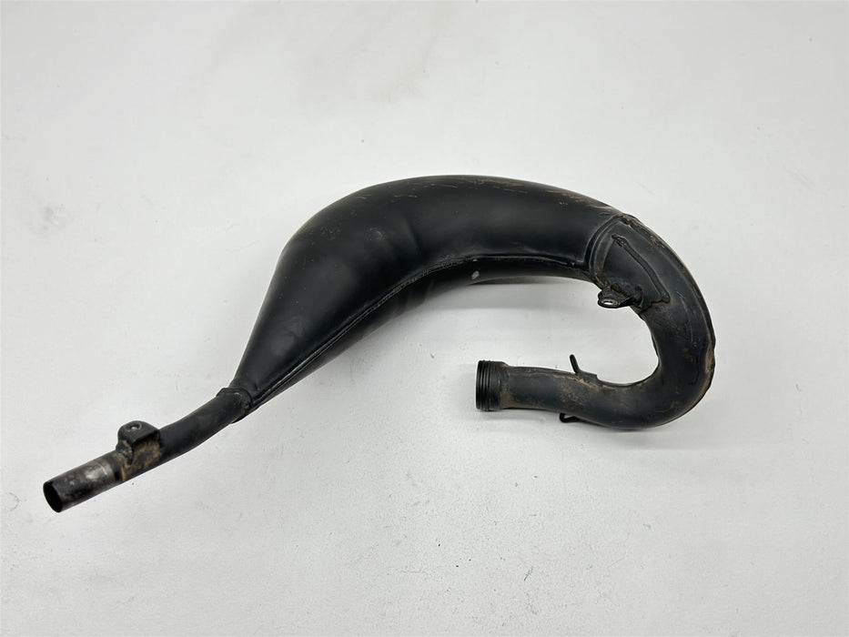 2008 Yamaha YZ85 Exhaust Expansion Chamber OEM Header Head Pipe Black YZ 85