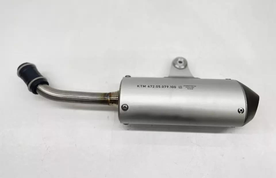 New 2023 KTM 85SX Exhaust Muffler Silencer Pipe Slip On 47205079100 Husqvarna