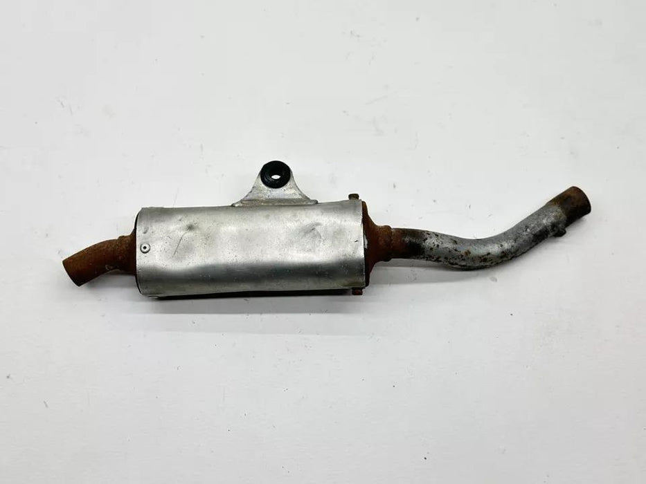 1987 Honda CR125R Exhaust Pipe Muffler Silencer Slip On OEM 18330-KS6-700 CR 125