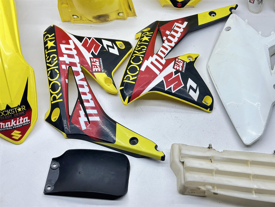 2009 Suzuki RMZ450 Plastics Kit Shroud Fender Panel Guard Protector OEM RMZ 450