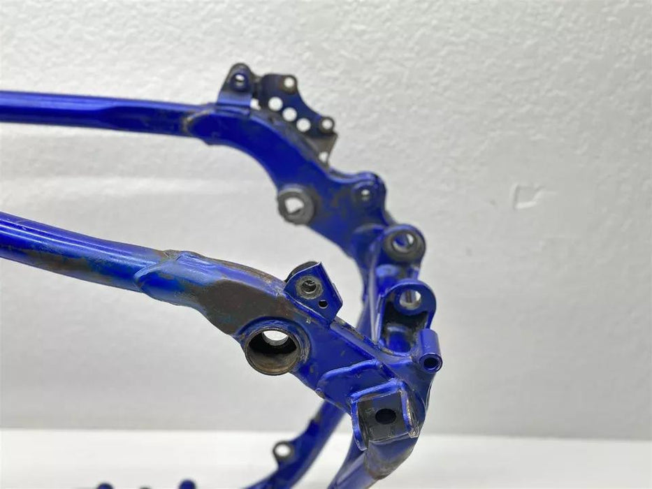 2003 Yamaha YZ250F Main Frame Chassis Hull OEM Blue Aluminum 5UL-21101-00-00 YZ