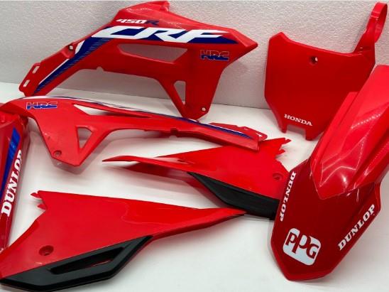 2022 Honda CRF450R Plastics Set Red Shrouds Kit Fenders Protector OEM CRF 450R