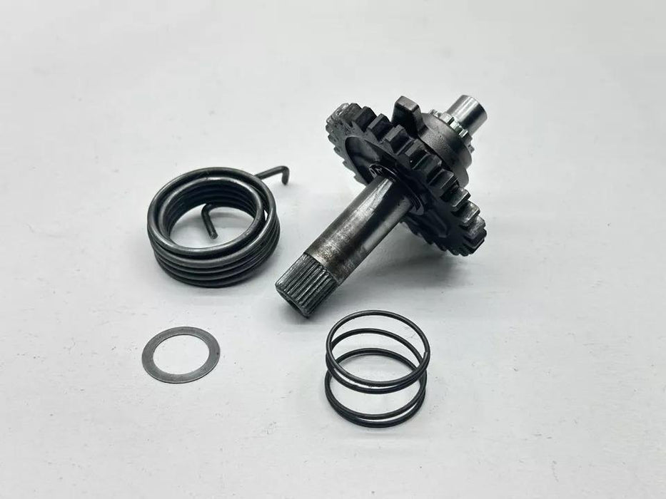 2000 Suzuki RM125 Kickstart Kicker Gear Shaft Set Spring Washer Assembly RM 125