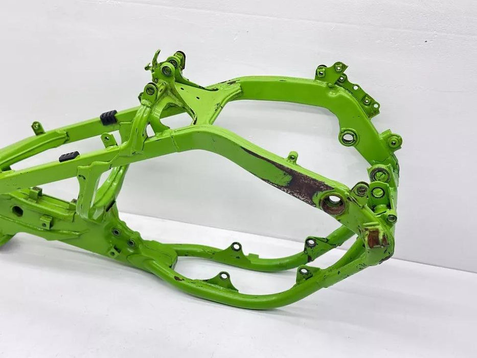 1995 Kawasaki KX125 Frame Main Chassis Hull Green Aluminum 32160-1427-CC KX 125