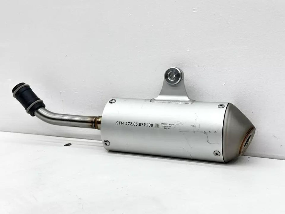 2022 KTM 85 SX Exhaust Muffler Silencer Pipe Slip On OEM 47205079100 GasGas TC