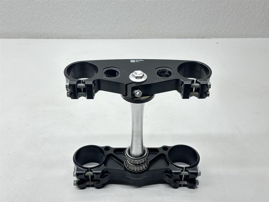 2023 KTM 250SXF Triple Clamps Tree Steering Steam OEM Top Bottom Black 250 SXF