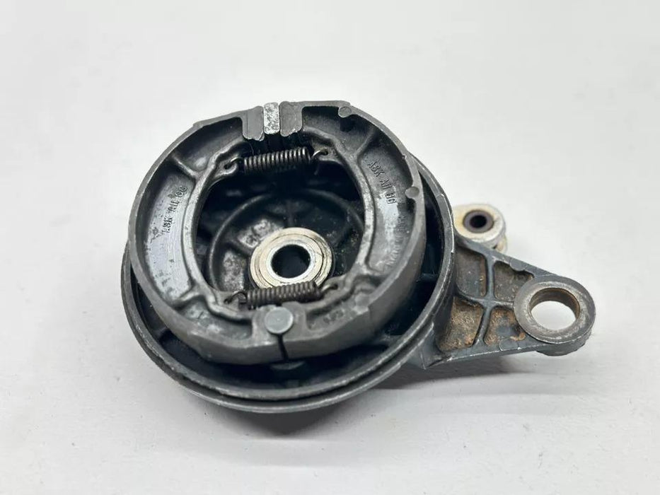 1982 Suzuki RM250 Front Brake Drum Assembly OEM Black Panel Hub RM 250