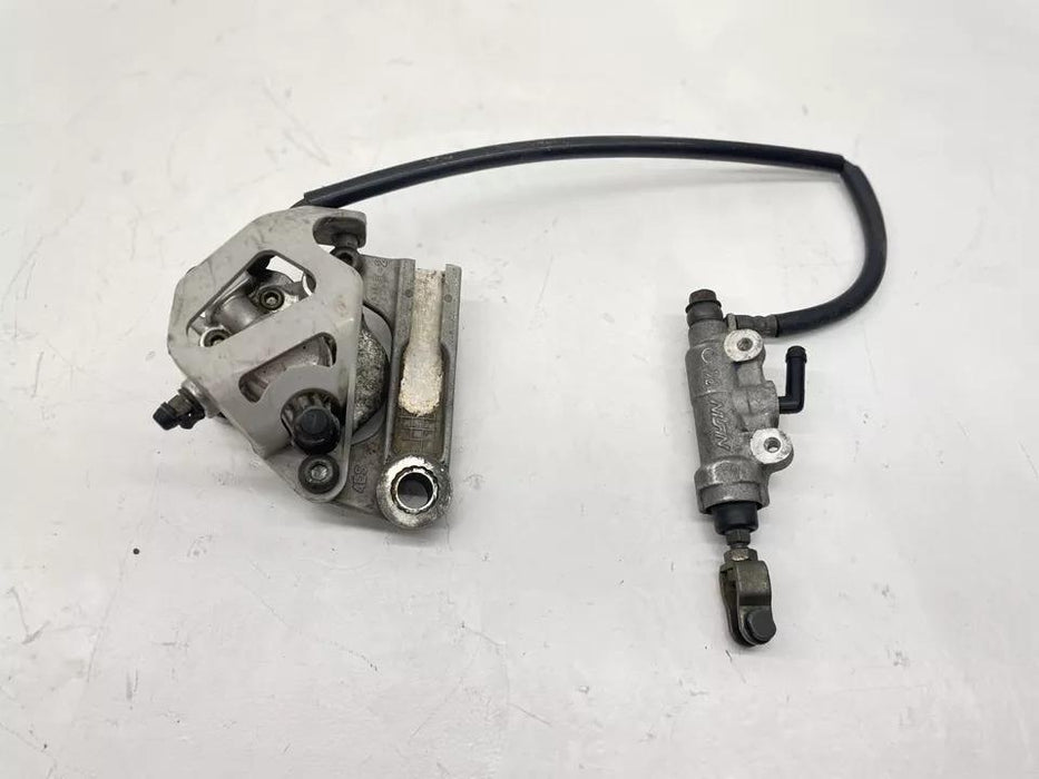 2004 Yamaha YZ85 Nissin Rear Brake Assembly 2002-2018 Caliper Master Cylinder 85