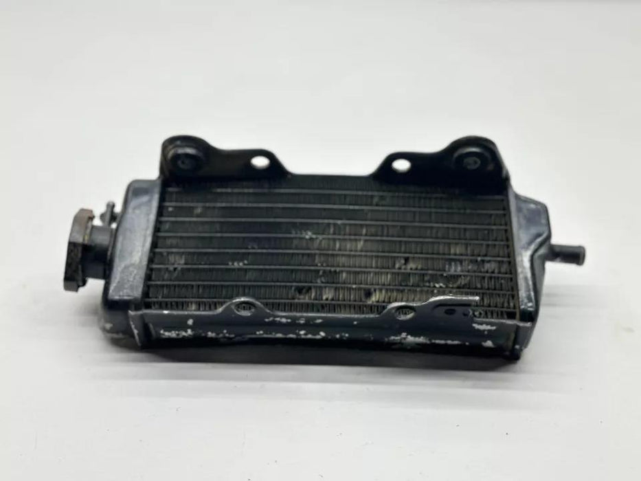 1987 Honda CR125R Right Side Radiator OEM Fill Side Cap Cooling System Aluminum