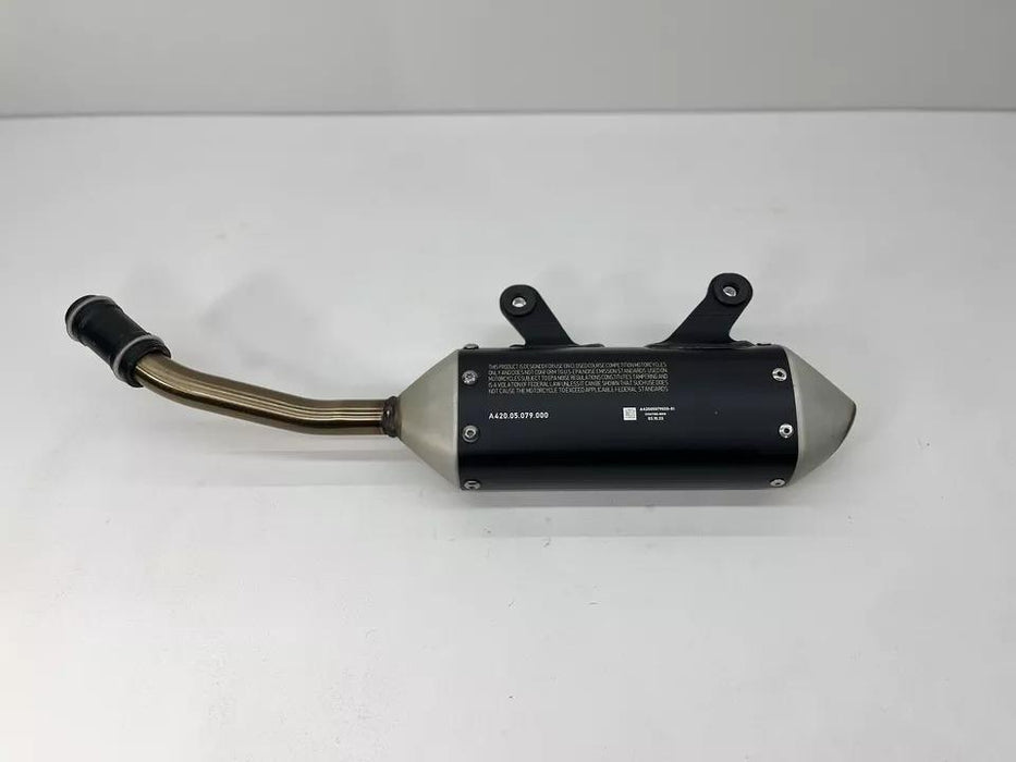 2023 KTM 125 SX Exhaust Muffler Silencer OEM Pipe Black A42005079000 KTM SX XC