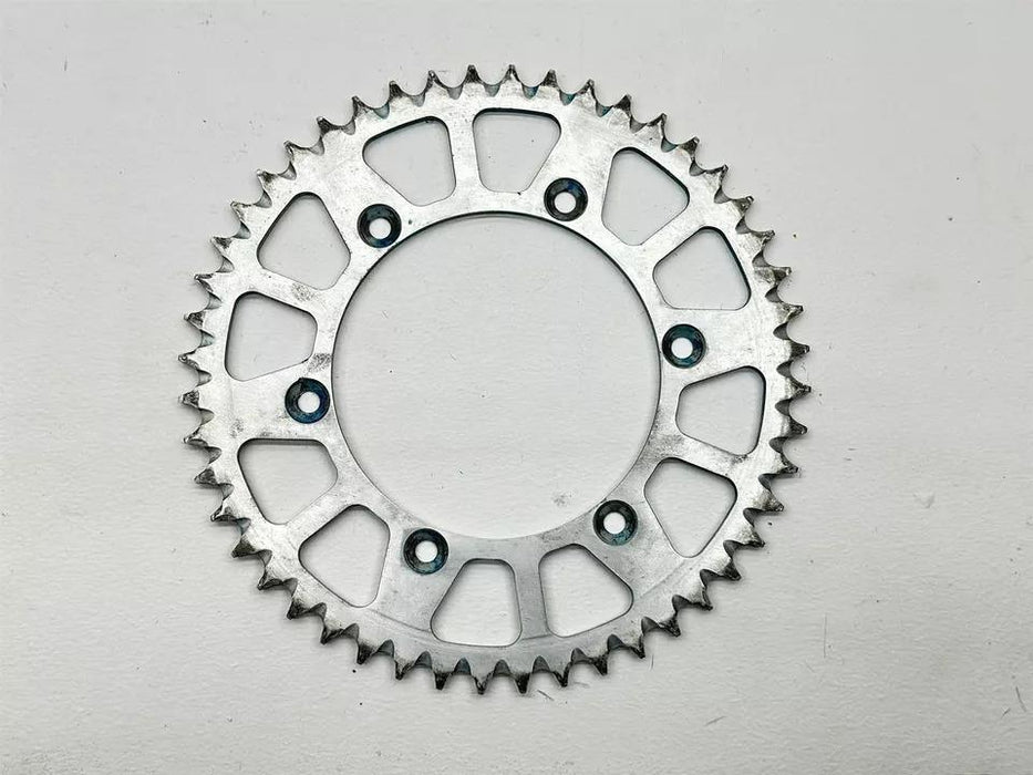 2020 Yamaha YZ125 Rear Sprocket Wheel OEM 49T Steel Silver 17D254495000 YZ 125