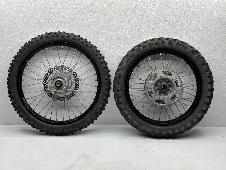 2014 Kawasaki KX450F Wheel Set Front Rear 21/19 Inch Rim Sprocket OEM KX 450F