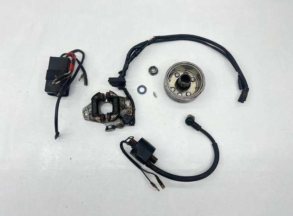 1986 Honda CR500 Electric Wiring CDI Flywheel Rotor CR 500 Stator Ignition Coil