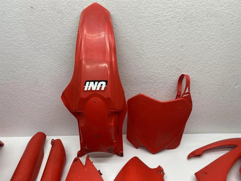 2011 Honda CRF450R Plastics Kit Shroud Fender Panel Guard Red Protector CRF 450R