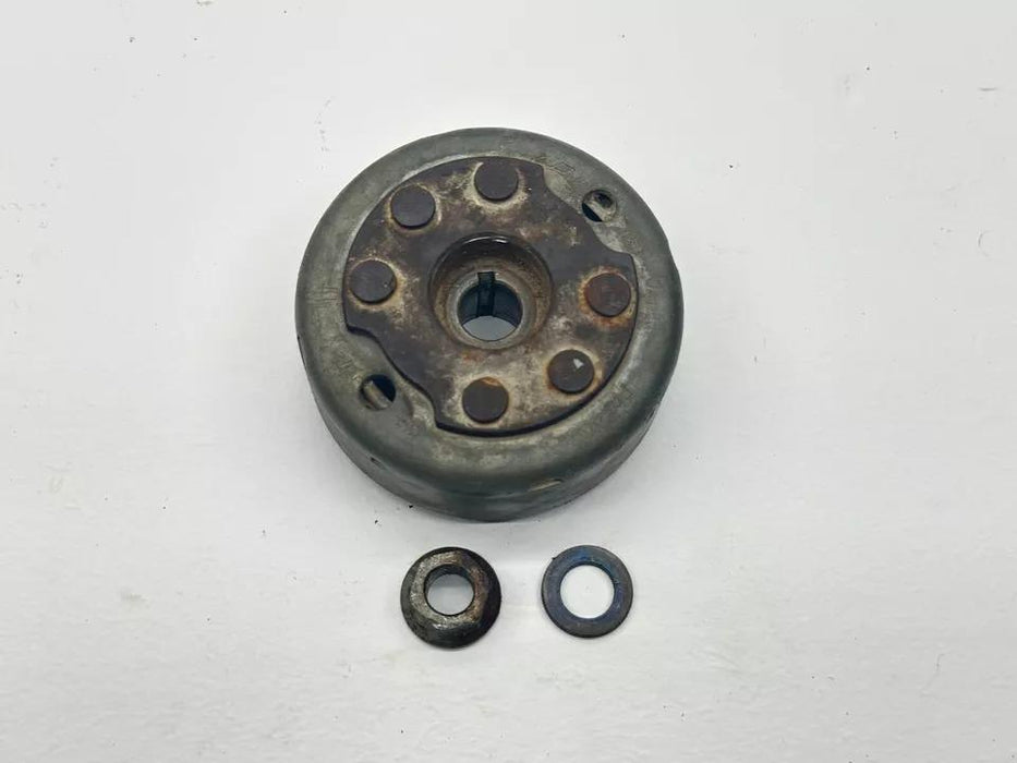 1987 Honda CR125R Flywheel Rotor OEM Magneto Fly Wheel Engine Motor Nut CR 125R