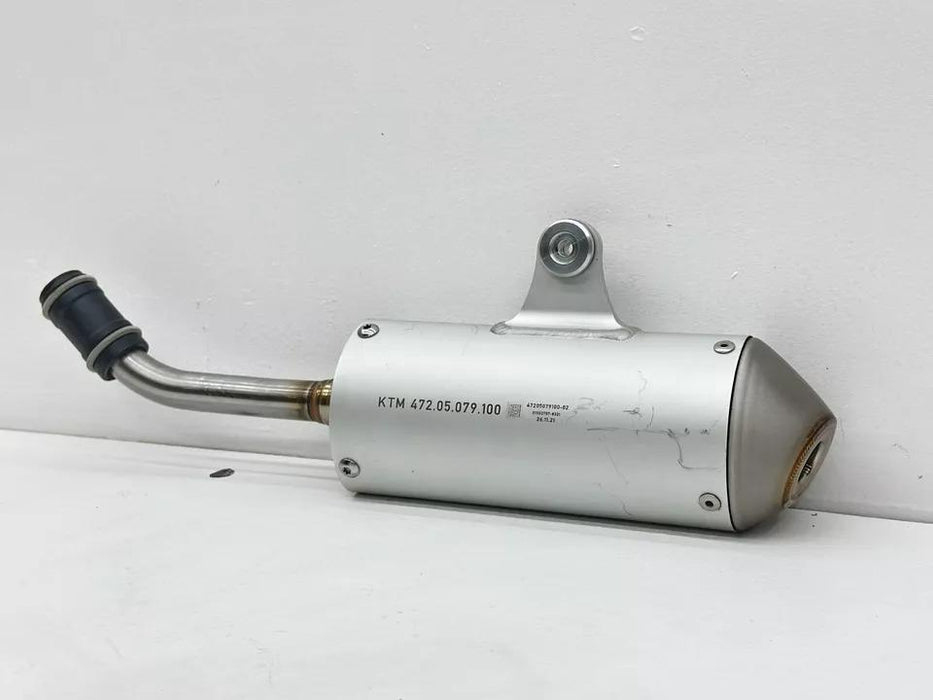 New 2022 KTM 85SX Exhaust Muffler Silencer OEM Pipe Slip On 47205079100 GasGas