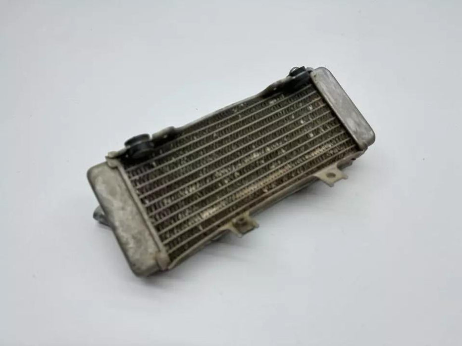 2008 Honda CRF450R Left Side Radiator OEM Non Fill Cooling Aluminum CRF 450R