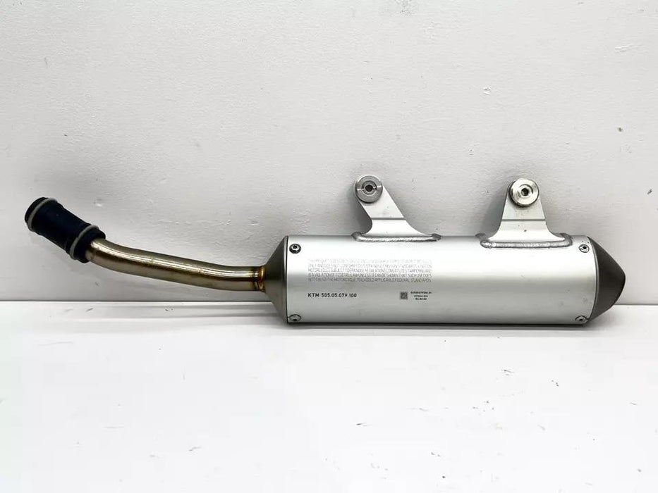 2022 KTM 125 Exhaust Silencer Muffler Slip On Pipe Assembly Husqvarna SX TX 150