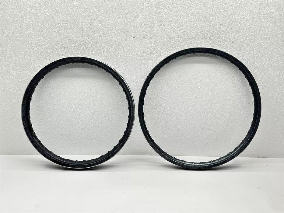 2006 Kawasaki KX450F Rims Set OEM Front Rear 21/19 Inch 41025-0014 Black KX 450F