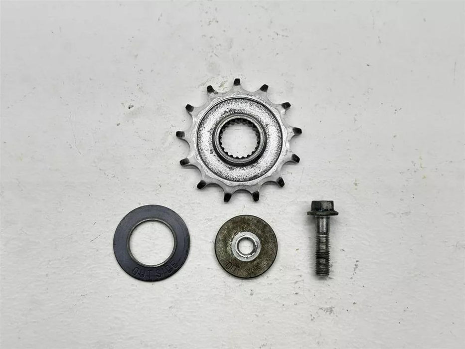 2006 Honda CRF250R Front Sprocket Drive Gear Bolt OEM Washer Steel CRF 250R