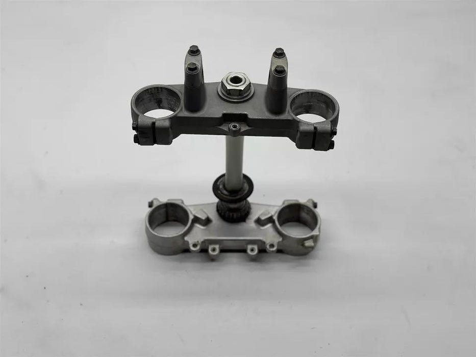 2006 Yamaha YZ450F Triple Clamps Tree Steering Steam OEM Top Bottom Bar Mounts