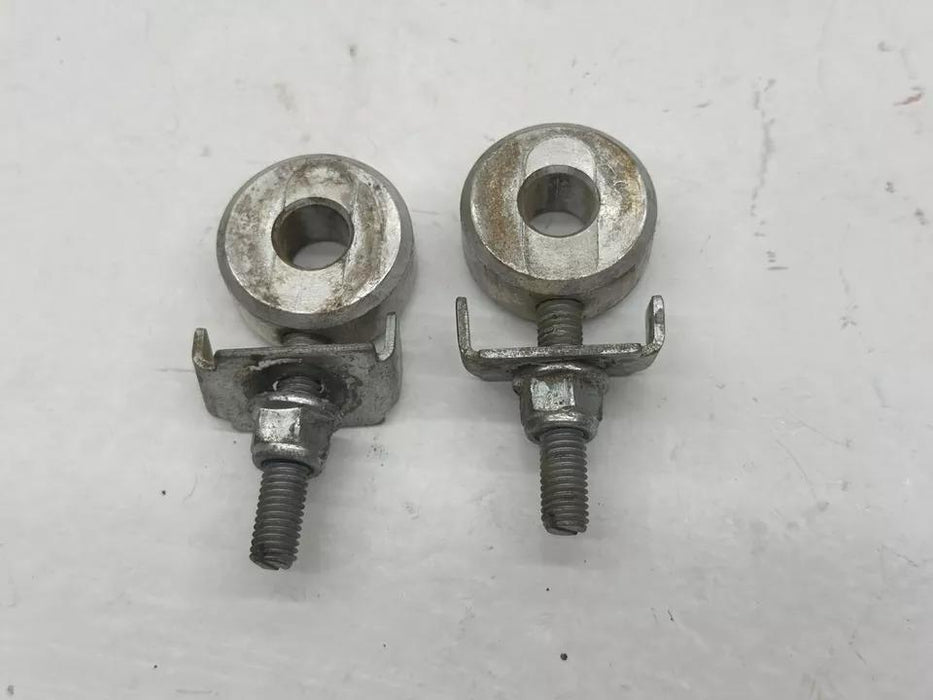 2018 KTM 50SX Rear Axle Blocks Chain Adjuster Set Mini OEM Assembly Husqvarna SX