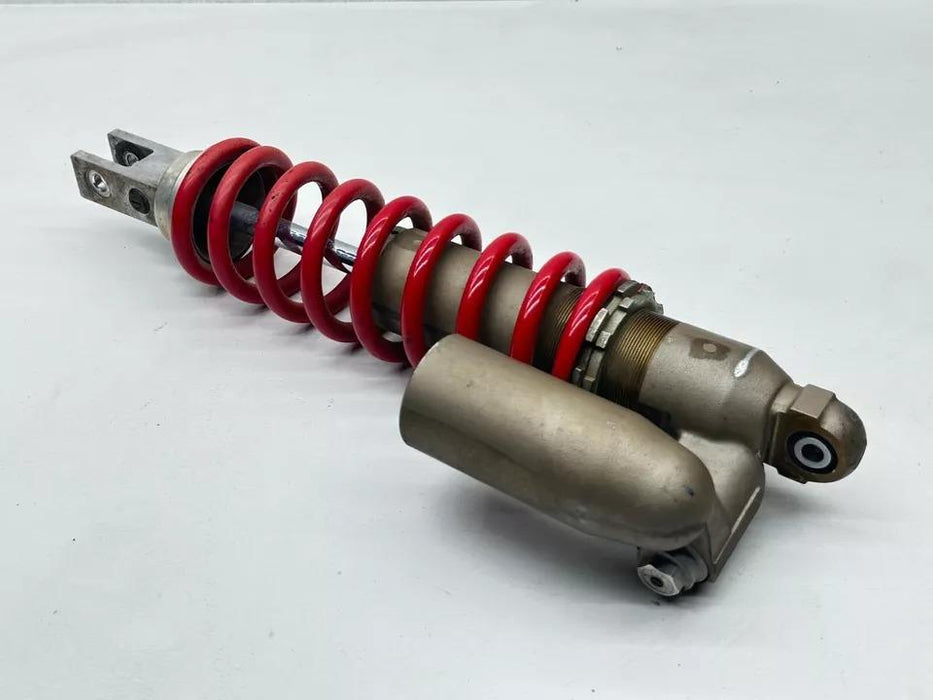 2000 Suzuki RM125 Showa Rear Shock Assembly Spring Absorber Suspension Bumper 01