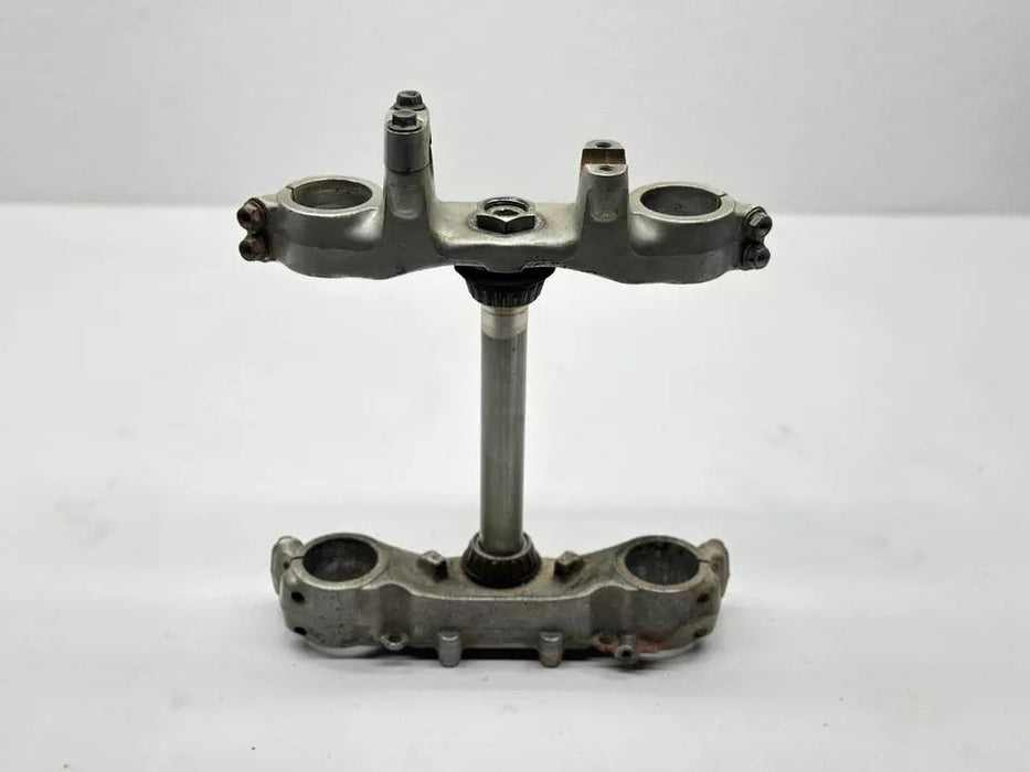 1989 Honda CR125R Triple Tree Clamp Steering Stem Bar Mount OEM CR 125R CR 125