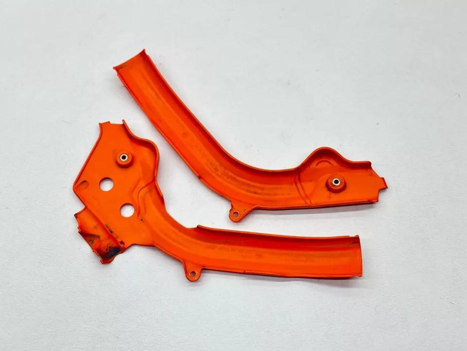 2018 KTM 450SXF Frame Guard Set Plastic Protectors Cover OEM 450 SXF Husqvarna