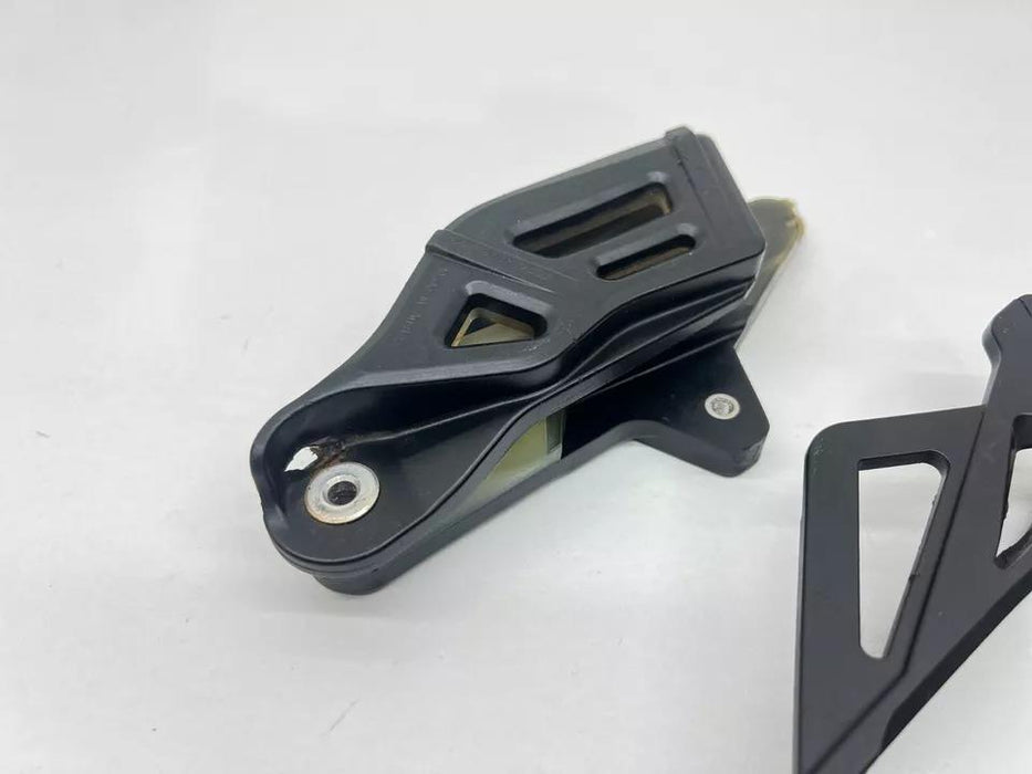 2018 KTM 85SX Chain Guide Guard Slide Kit Black Covers OEM Rubber Assembly 85 SX