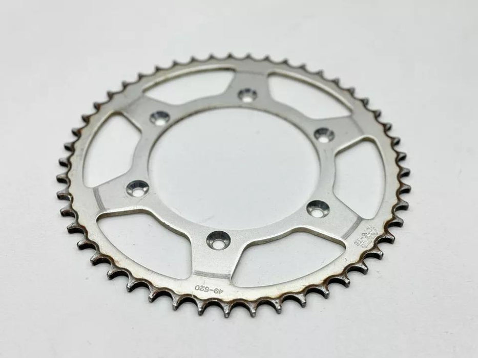 2000 Suzuki RM125 Rear Sprocket 45T Wheel Drive Rotor Silver 64511-28E00 RM 125