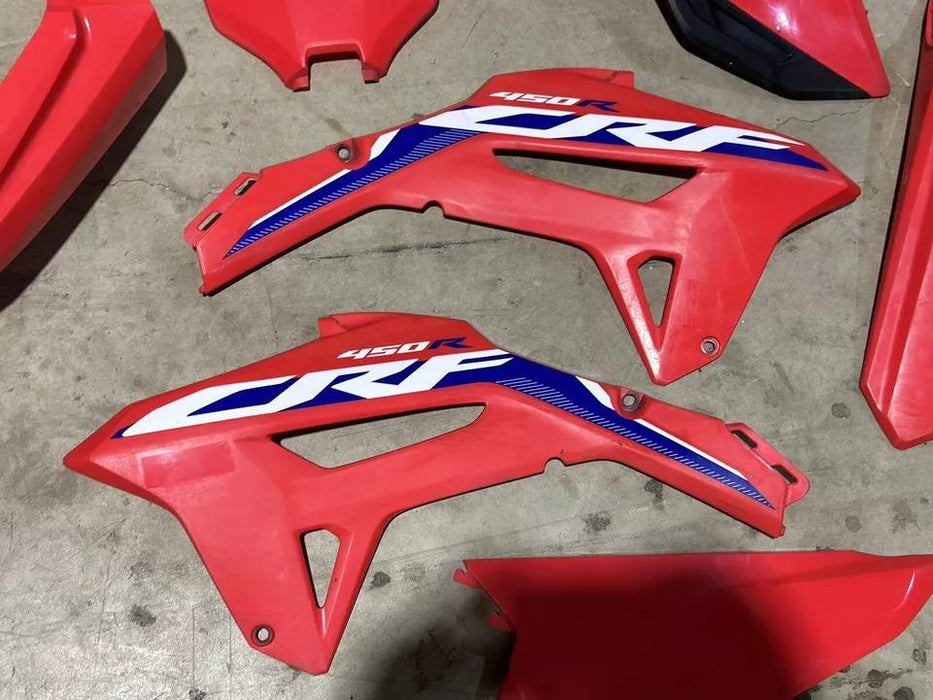 2022 Honda CRF450R Plastics Kit Shroud Fender OEM Panel Guard Protector CRF