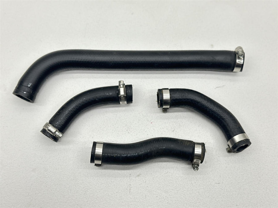 2012 Honda CRF250R Radiator Hoses OEM Cooling Pipes Coolant Water Clamps Black