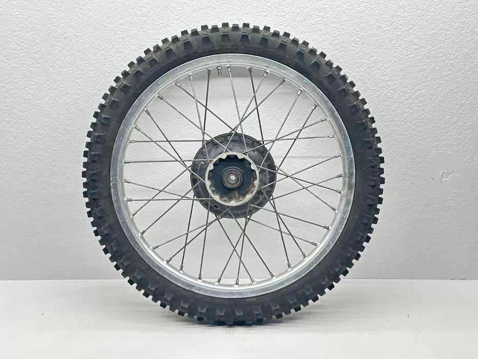 1982 Suzuki RM250 Front Wheel 20 Inch Rim Hub Rotor Tire OEM 55100-14120 RM 250