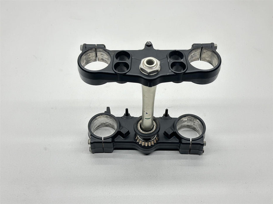 2018 Kawasaki KX250F Triple Clamps Tree Steering Steam Billet Black KX 250F