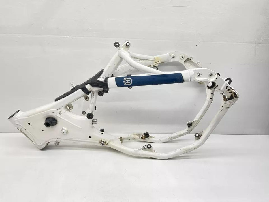 2015 Husqvarna FC450 Frame Main Chassis Hull White Steel Assembly 8130350100028