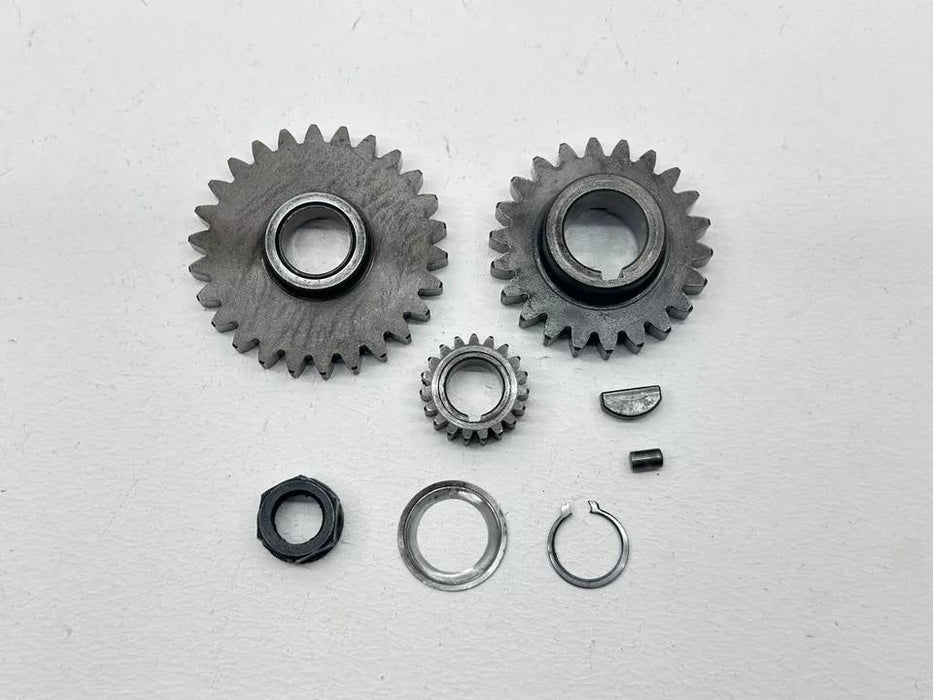 1982 Suzuki RM250 Primary Drive Gears Crank Main OEM Nut Washer Genuine RM 250