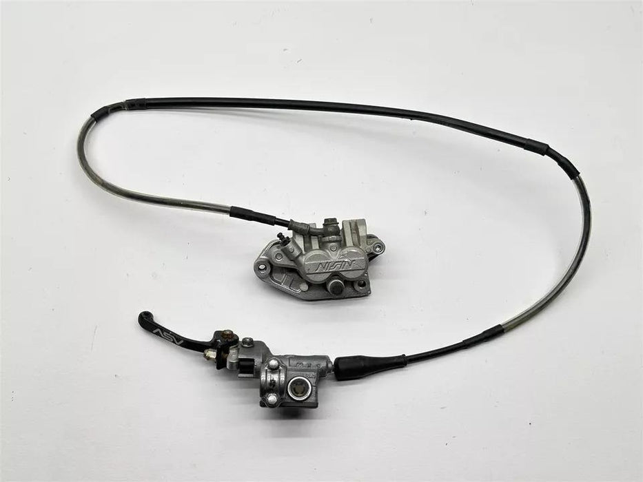 2006 Kawasaki KX450F Nissin Front Brake Assembly Caliper Master Cylinder KX 450F