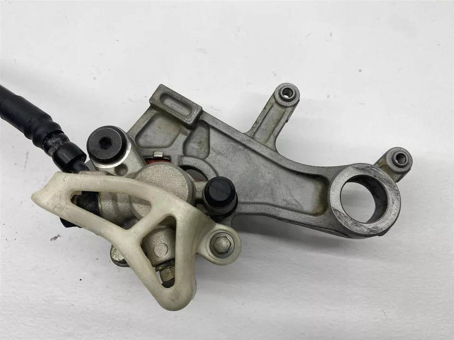 2011 Honda CRF450R Nissin Rear Brake Assembly OEM Caliper Master Cylinder CRF